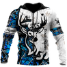 Deer Custom Name 3D Hoodie Shirt For Men And Women LAM