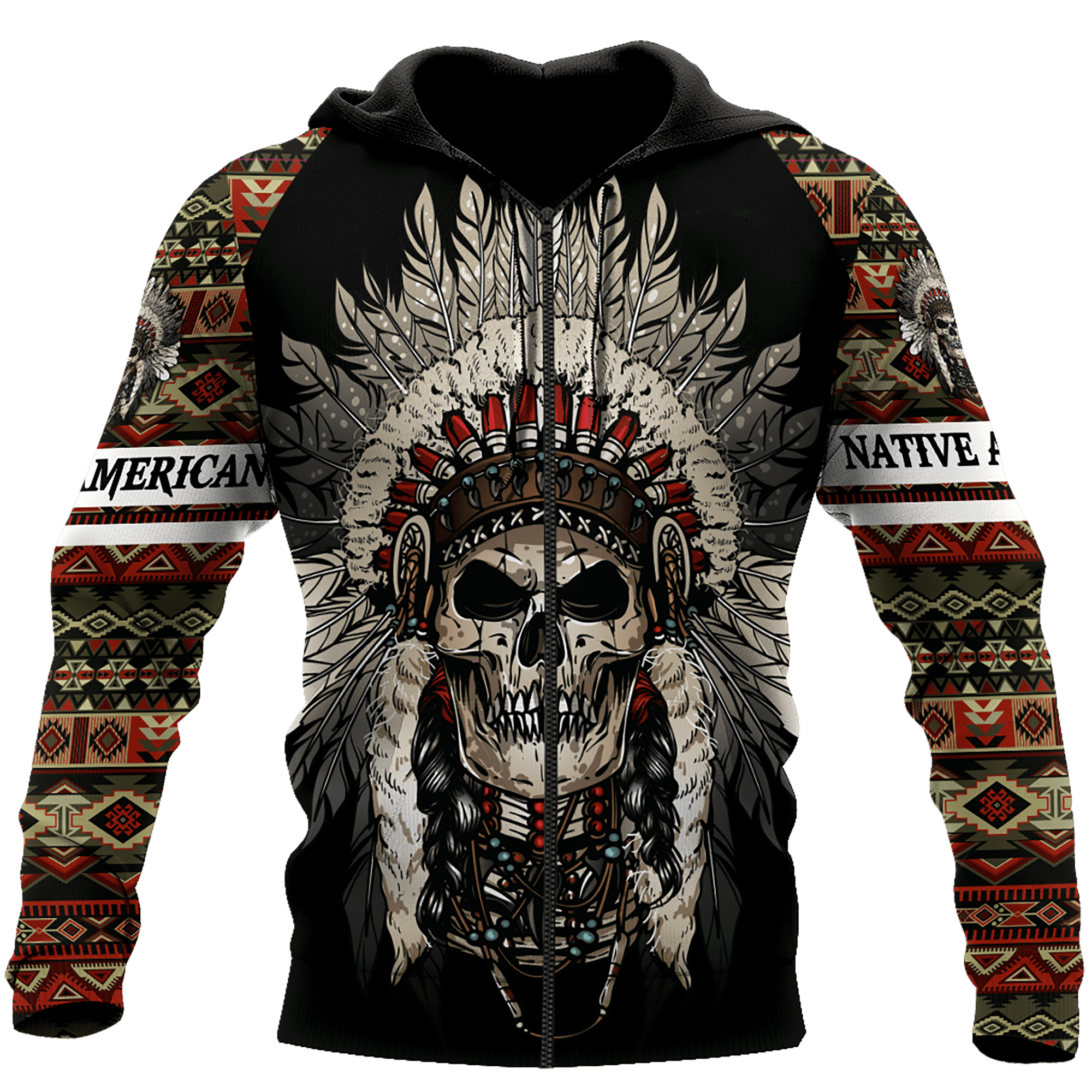 Native American 3D All Over Printed Unisex Shirts