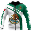 Personalized Mexican 3D All Over Printed Unisex Hoodie