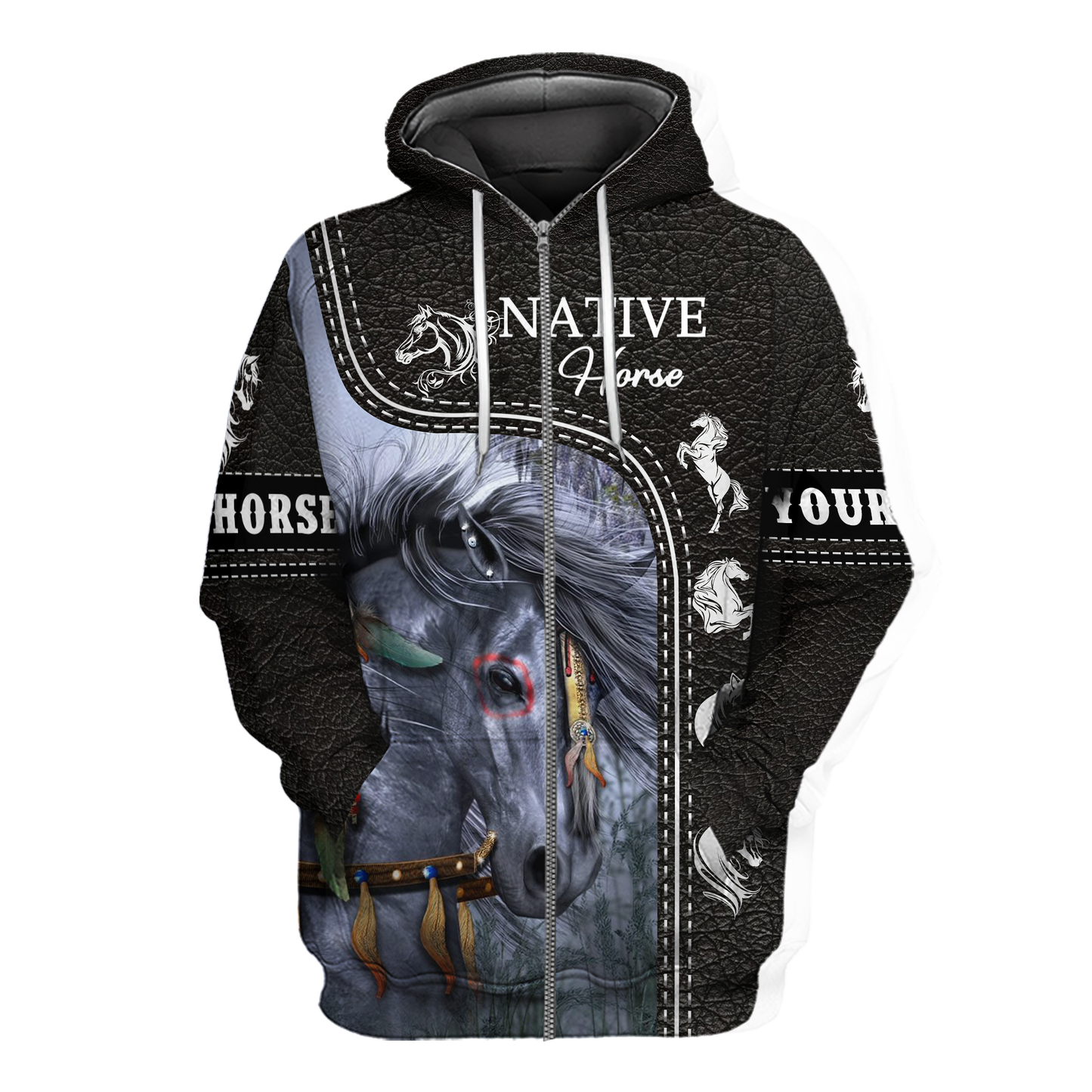 Customized Name Native American 3D All Over Printed Shirts for Women