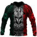 Aztec Warrior Mexico 3D All Over Printed Hoodie