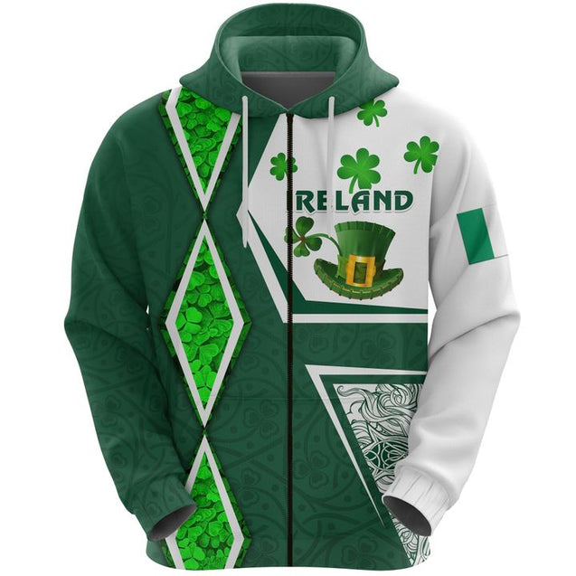 Premium Unisex Hoodie Irish St.Patrick ML