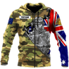 Personalized Australian Army Anzac Day 3D Printed Unisex Shirts TN