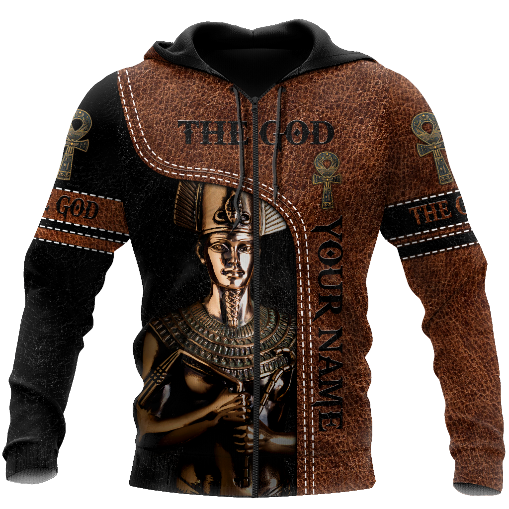 Custom name Pharaoh The God Ancient Egypt 3D design print shirts