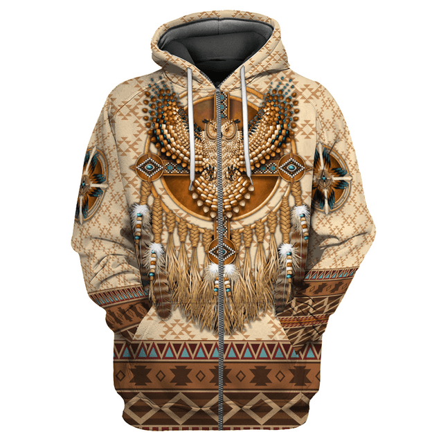 Native American 3D All Over Printed Unisex Shirts