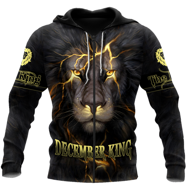 December Lion 3D All Over Printed Shirts Pi21012112