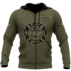 Customize Name Firefighter Hoodie For Men And Women MH27042101