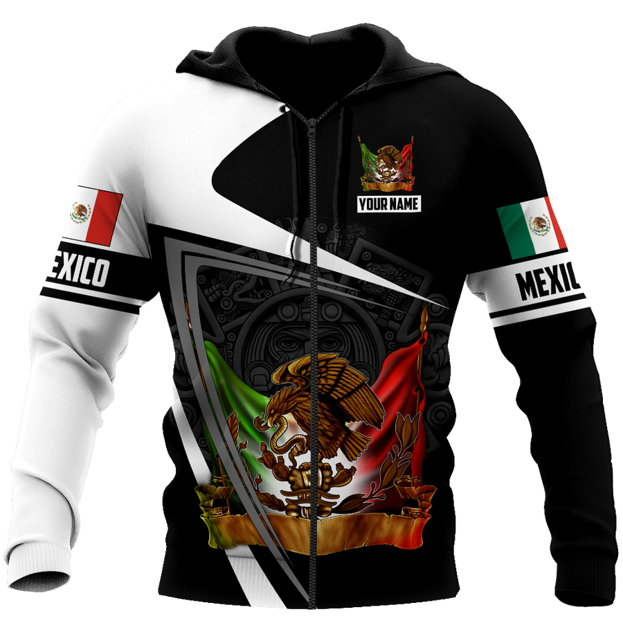 Personalized Name Mexico 3D All Over Printed Unisex Shirts