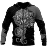 Aztec Warrior 3D All Over Printed Unisex Hoodie no1