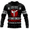 Customize Name Don't Touch Me Karate Hoodie For Men And Women TNA13032101