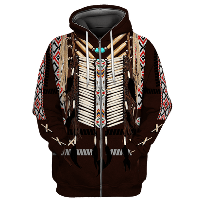 Native American 3D All Over Printed Unisex Shirts