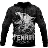 Premium Fenrir Wolf 3D All Over Printed Unisex Shirts