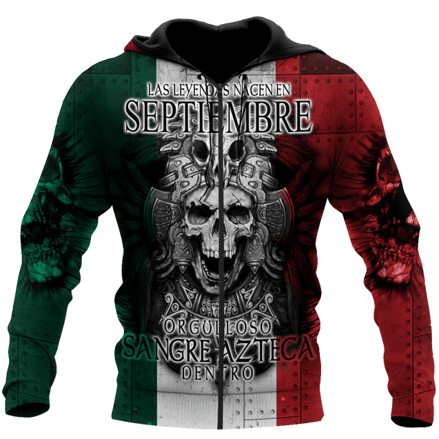 Aztec Mexican 3D All Over Printed Unisex Shirts