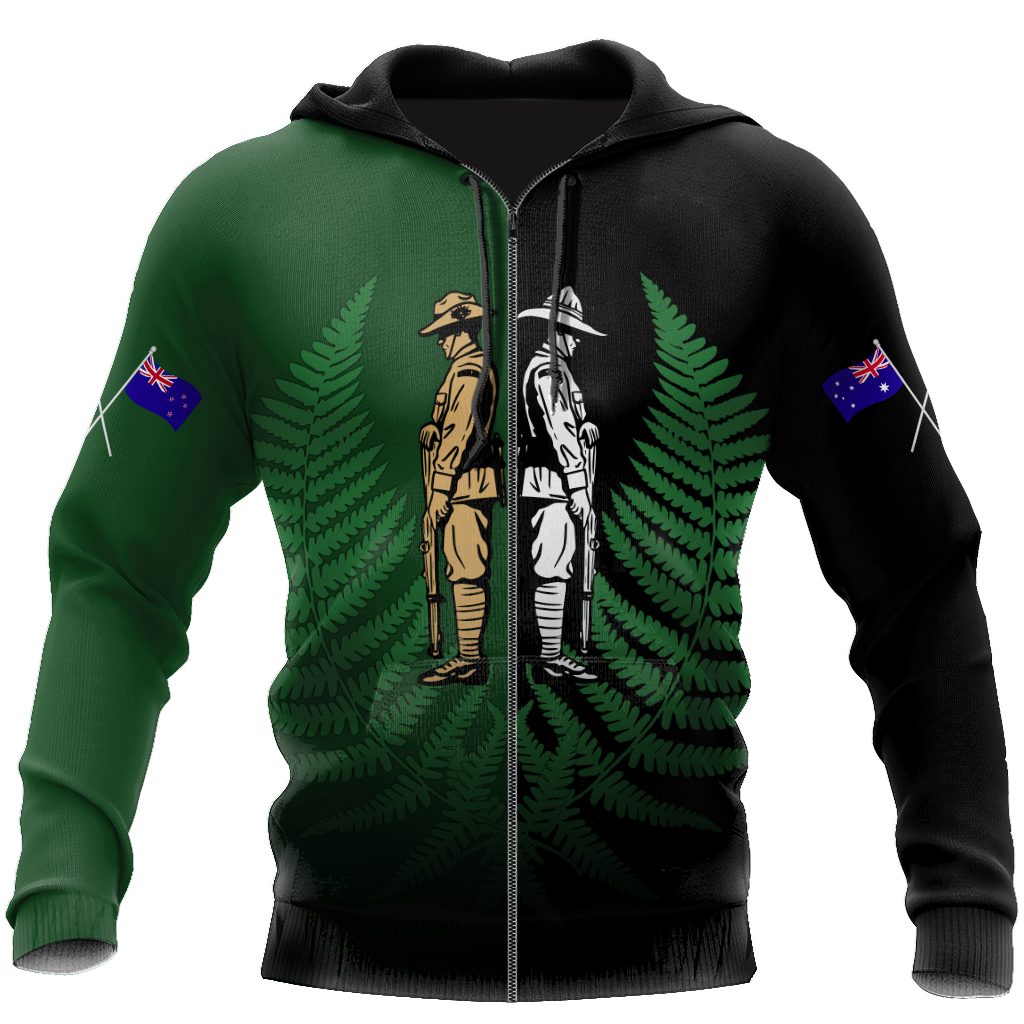Honor and respect day Soldier 3D print shirts