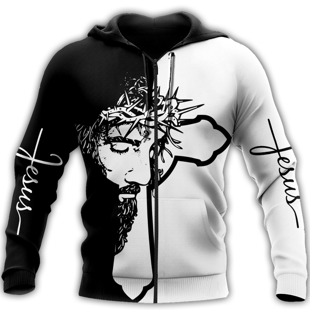 Premium Unisex Hoodie Easter Day Christian Jesus No5 ML God Bless Me