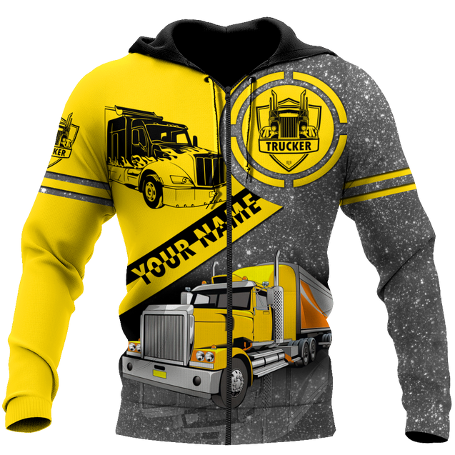 Premium Truck Driver Unisex 3D All Over Printed Shirts MEI