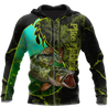 Northern Pike fishing underwater Yinyang camo 3d print shirts