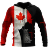 Jesus - Canada Flag 3D All Over Printed Shirts DA02032101