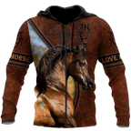Arabian Horse 3D All Over Printed Shirts