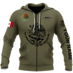 Mexican Customize 3D All Over Printed Shirts For Men And Women PD04012103