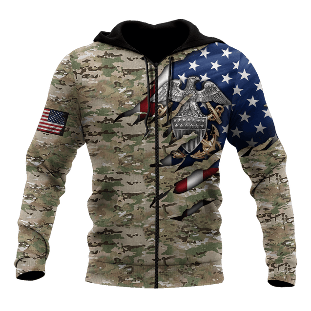 United States Navy 3D All Over Printed Unisex Shirts