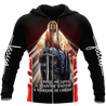 Premium Unisex Hoodie 3D All Over Printed Easter Day Christian Jesus No28 ML