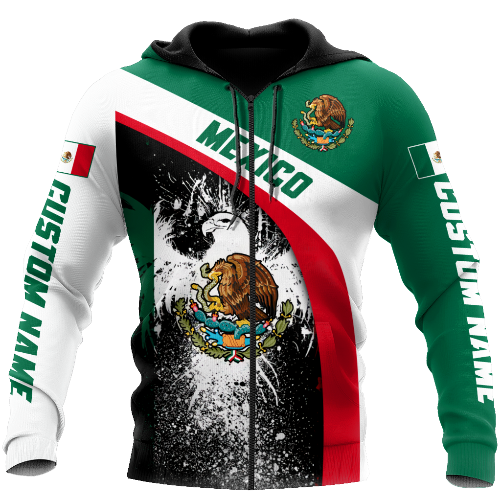 Mexico Hoodie Persionalized 3D All Over Printed Shirts