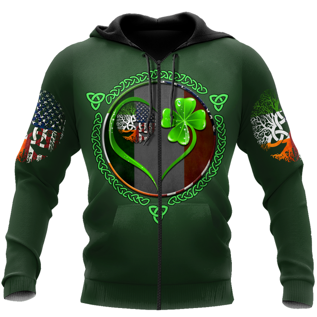 Premium Irish Saint Patrick's Day 3D Printed Unisex Shirts TN