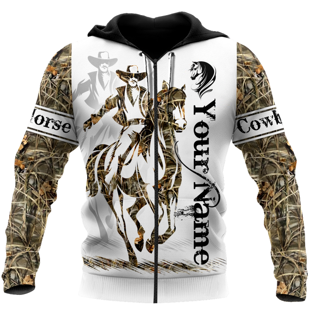 Personalized Name Rodeo 3D All Over Printed Unisex Shirts Cowboy Tattoo Ver 2