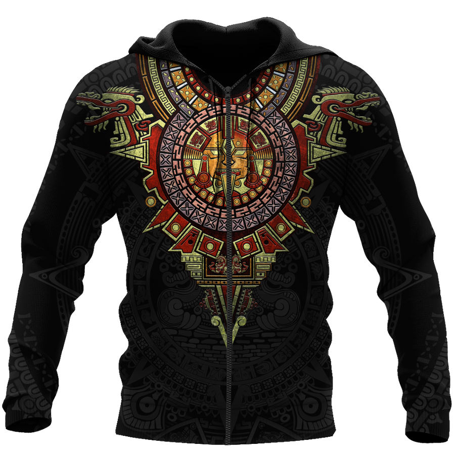 Aztec Mexico 3D All Over Printed Unisex Hoodie