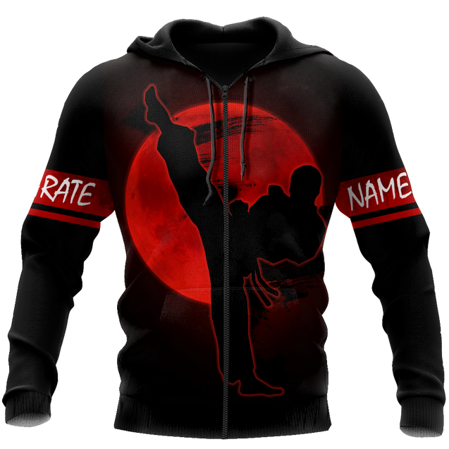 Customize Name Karateka Man Karate Hoodie For Men And Women TNA11032103