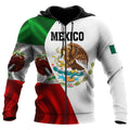 Mexico 3D All Over Printed Unisex Shirts