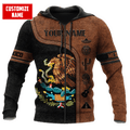 Personalized Name Mexico 3D All Over Printed Hoodie