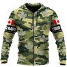 Personalized Name XT Canadian Veteran 3D All Over Printed Clothes DA16032104