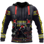 Customize Name Firefighter Hoodie For Men And Women TNA06052106