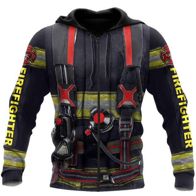 Customize Name Firefighter Hoodie For Men And Women TNA06052106