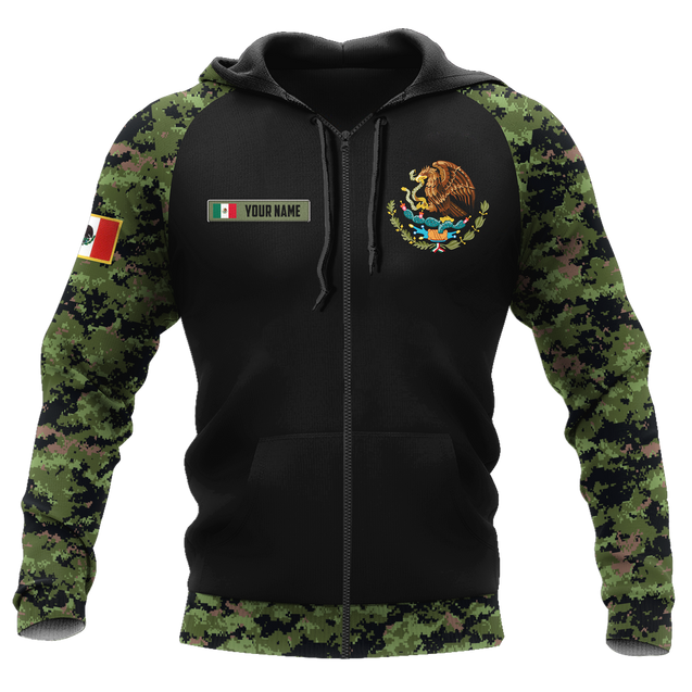 Mexico Coat Of Arms 3D All Over Printed Shirts