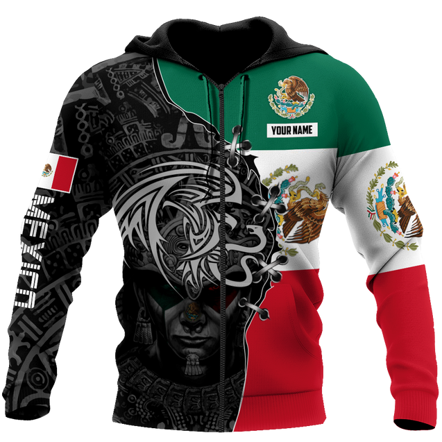 Aztec Mexico Persionalized 3D All Over Printed Unisex Shirts