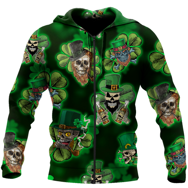 Skull Pattick Hoodie For Men And Women MH02022105