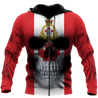 Canadian Army Skull Pullover 3D All Over Printed Shirts SN13032104