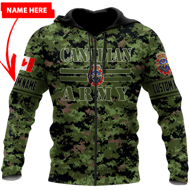 Personalized Name XT Canadian Veteran - Jesus 3D All Over Printed Shirts PD08032102