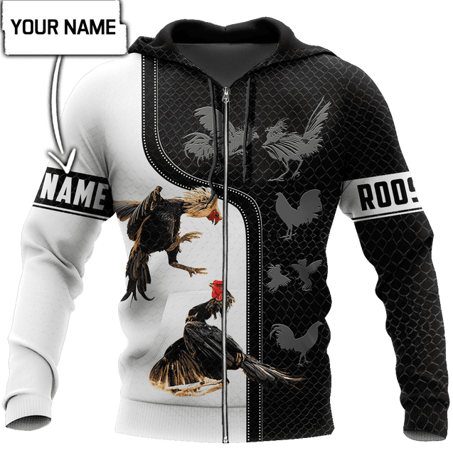 Personalized Rooster Fighting 3D Printed Unisex Shirts DD29042102