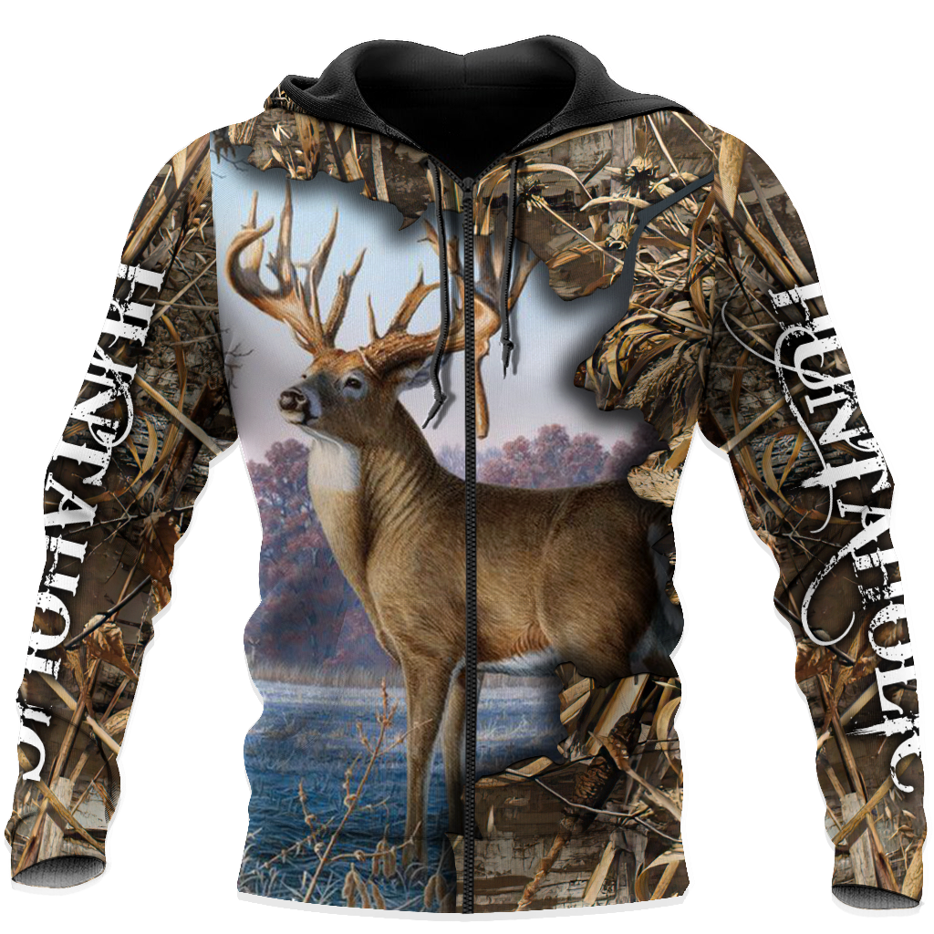 Premium Hunting for Hunter 3D Printed Unisex Shirts