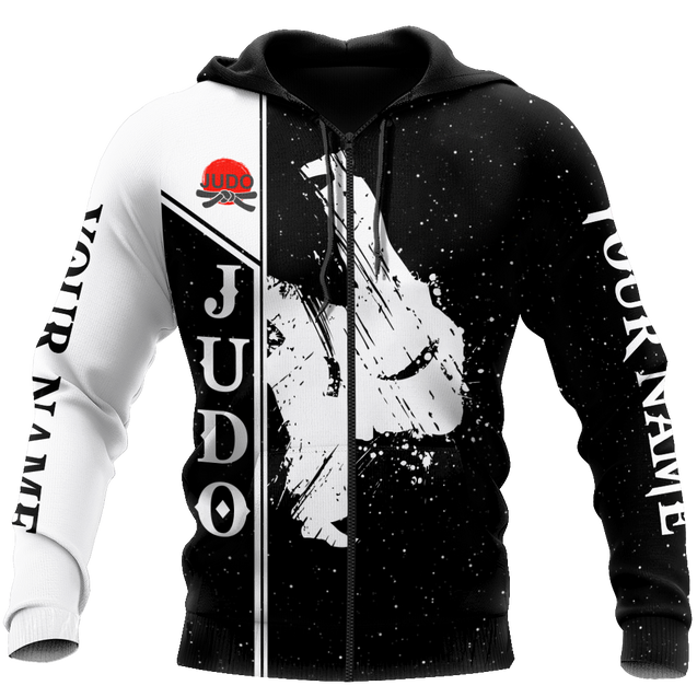 Customize Name Judo Fighting Hoodie For Men And Women TNA05042105