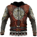 Viking Armor 3D All Over Printed Unisex Shirts