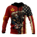 US Veteran-Jesus 3D All Over Printed Unisex Hoodie