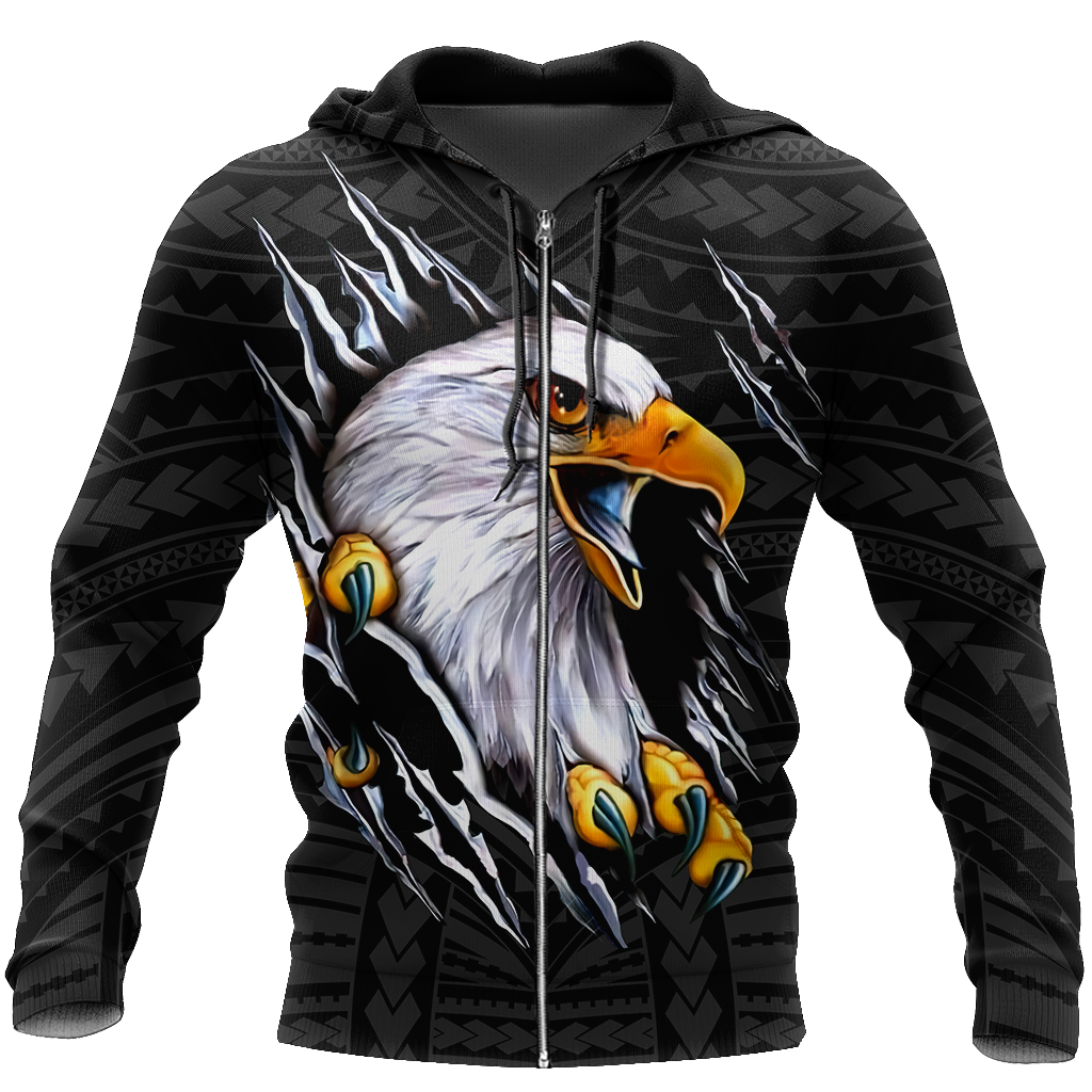 Samoa Eagle 3D Hoodie Shirt For Men And Women LAM