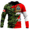 Canadian Air Force Veteran 3D All Over Printed Shirts  MH10032109