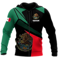 Personalized Mexico 3D All Over Printed Hoodie NTN10052104