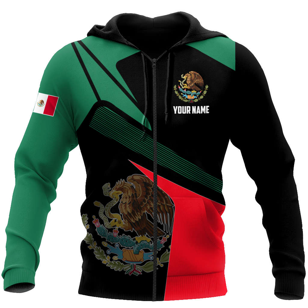 Personalized Mexico 3D All Over Printed Hoodie NTN10052104